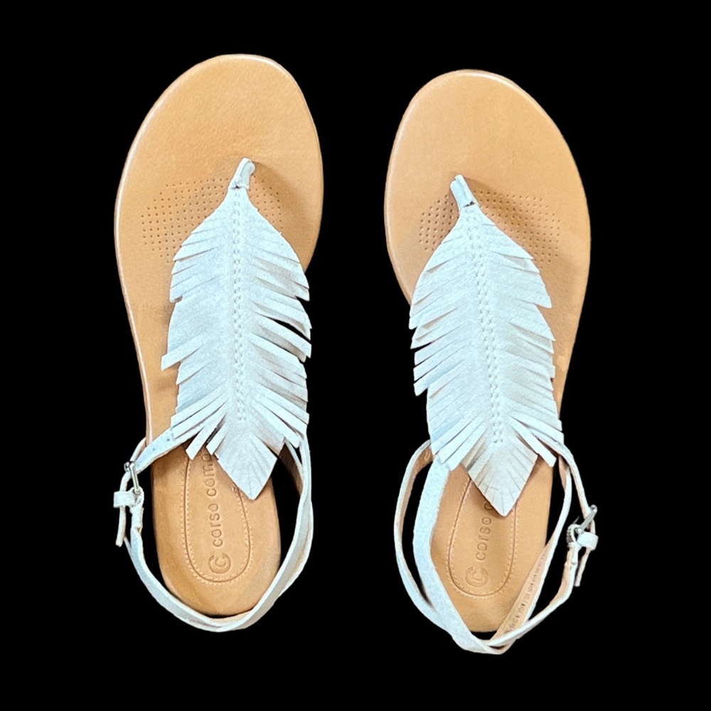 CC Corso Como Cayman Sandal.  Size 8. Silver.